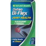 Nature's Bounty Osteo Bi-Flex Joint Health, Glucosamine & Turmeric, 60 Count