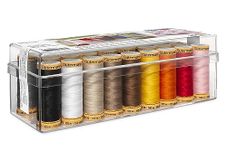 Gutermann Spool Box 26 Cotton Thread Set, Assorted Colors