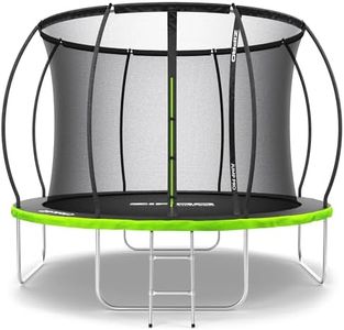 ZIPRO JumpPro Premium Trampoline Extérieur, Trampoline de Jardin pour Enfants, avec Filet Intérieur, Résistant, Protection UV, Montage Facile, Charge jusqu'à 150 kg, Ø 252/312/374/435/496 cm