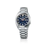 SEIKO Stainless Steel Analog Blue Dial Men's Watch-Srpk87K1, Band Color-Silver