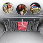 Trunk Envelope Style Mesh Cargo Net for Toyota RAV4 LE XLE Limited Adventure 2019-2024 - Premium Trunk Organizers and Storage - Luggage Net for Crossover - Best Car Organizer for Toyota RAV 4