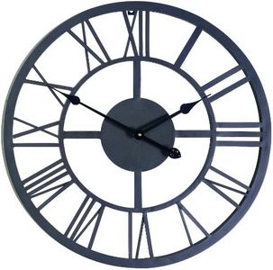 Gardman 8450 Giant Roman Numeral Wall Clock, 21.5" Long x 21.5" Wide