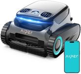 AIPER Scuba S1 Pro Cordless Pool Cleaner Robot, Horizontal Waterline Cleaning, Smart Navigation, 180-Min Battery Life, Ideal for In-Ground Pools up to 2,150 Sq.ft, Grey