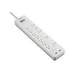 APC PH12U2W Surge Protector with USB 12-Outlet Charging Ports Surgearrest Home/Office - White