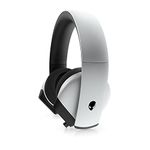 Alienware 7.1 PC Gaming Headset AW510H (Lunar Light): 50 mm Hi-Res Drivers - Noise Cancelling Mic - Multi Platform Compatible (PS4, Xbox One, Switch) via 3.5 mm Cable