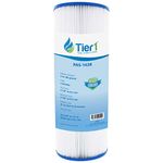 Tier1 Replacement for Dynamic 17-2327, Pleatco PRB25-IN, 817-2500, R173429, Unicel C-4326, Filbur FC-2375 Models Pleated Pool and Spa Water Filter Cartridge