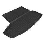 3D MAXpider Custom Fit Kagu Cargo Liner (Black) Compatible with Tesla Model S 2021-2024 - Cargo Liner