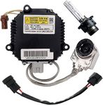 DIPMOTOR Xenon HID Headlight Ballast Headlight Control Unit Compatible with Nissan Altima 350Z Maxima Murano Rogue Infiniti G35 FX35 QX56 Replaces 28474-8991A 28474-89904 (Ballast+lgniter+D2S)