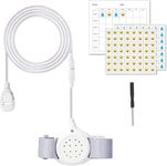 Bedwetting Alarm: High Sensitivity Pee Alarm & Nighttime Bedwetting Sensor Monitors—Loud Sound + Strong Vibration for Peaceful Sleep!
