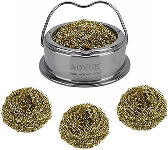 Aoyue Brass Coils Soldering Iron Tip Cleaner with 3 Refills