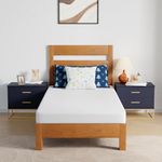 FDW Twin Mattress,5 Inch Gel Memory Foam Mattress, Medium Firm for Cool Sleep Pressure Relief, CertiPUR-US Certified/Bed-in-a-Box/Pressure Relieving