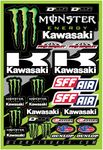 D'cor Visuals 40-20-116 Kawasaki Decal Sheet