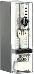 Wittner Metronome Taktell Super-Mini Series 880 - Plastic casing - Without bell - Black - Mechanical winding - No batteries required - Made in Germany