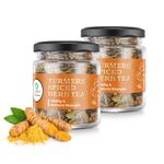 iOrganic Herbal Organic Tea For Weight Loss & Multiple Health Benefits (Turmeric Spiced Herb Tea for Vitality & Immune Strength)