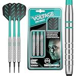 Target Darts Rob Cross Silver Voltage 18G Brass Soft Tip Darts Set