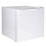 Koolatron Mini Upright Freezer 1.2 cu ft (34L) White, Manual Defrost, Space-Saving Flat Back, Reversible Door, Wire Shelf, for Apartment, Condo, Office, RV, Cabin, Dorm Room, Home Bar