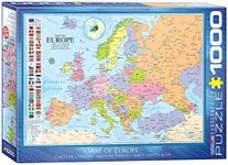 EuroGraphics Map of Europe 1000-Piece Puzzle