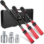 ATsafepro Torque Wrenches Set 1/4 3