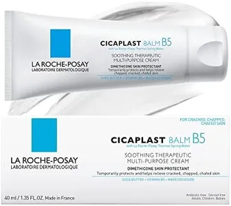 La Roche-Posay Cicaplast Balm B5, Healing Ointment and Soothing Therapeutic Multi Purpose Cream for Dry & Irritated Skin, Body and Hand Balm, Baby Safe, Fragrance Free