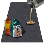 SMART HOME CHEF 36x60 inches Garage Floor Mat for Under Car,Premium Oil Spill Mat,Absorbent Oil Mat Protects Floor from Spills, Drips, Splashes and Stains, Reusable/Sturdy/Waterproof