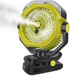 Portable Rechargeable Misting Fan w