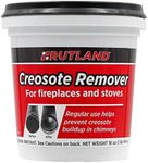 Rutland Creosote Remover, Fireplace, Wood Stove & Chimney Cleaner, 1 lb Tub