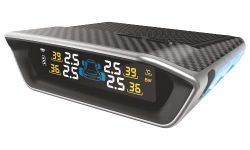 Blaupunkt Tyre Pressure Monitoring System - Solar Powered - Multi-Color Solar Powered Display