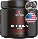 HGH Supplements for Men & Women, REVSCI Regains Max Amino Acids Supplement, Post Workout Recovery Powder, Anabolic Muscle Recovery & Muscle Builder for Men, HGH Human Growth Hormone Booster Supplement