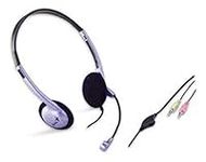 Genius 31710037100 Headphones with Microphone and Remote Control, Grey