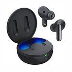 LG TONE Free FP9 - Active Noise Cancelling True Wireless Bluetooth Earbuds with Plug & Wireless connection, UVnano Charging Case, Flex Action Bass ™, and IPX4 Water Resistant