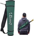 Elong Archery Quiver Back Arrow Quiver Holder Adjustable Compound Recurve Bow Hunting Target Exercise for Teenagers and Adults GREEN