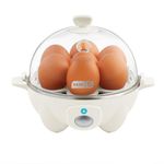 Dash Rapid Egg Cooker - Boiler, Poacher & Steamer - Measuring & Recipe Guide - Dishwasher Safe - BPA Free - Holds 7 Eggs