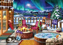 Ravensburger Northern Lights 500 Large Format Piece Jigsaw Puzzle for Adults – Every Piece is Unique, Softclick Technology Means Pieces Fit Together Perfectly