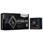 SilverStone Technology 1000 Watt Fully Modular 80 Plus Platinum Power Supply in Ultra Compact 140mm in Depth ST1000-PTS