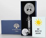 Best Friend Wind Chime with Tree of Life Wind Spinner - Friendship Gifts for Women Friends - Gifts for Best Friends Women, Men