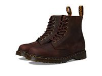 Dr. Martens Men's 1460 Pascal 8 Eye Boot Fashion, Chestnut Brown Waxed Full Grain Leather, 11