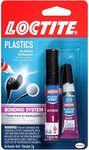 Loctite Super Glue Plastics Bonding System with Activator 2-Gram (681925)