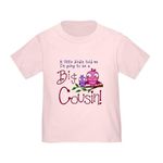 CafePress I'm Going to Be A Big Cousin! T Shirt Cute Toddler T-Shirt, 100% Cotton Pink