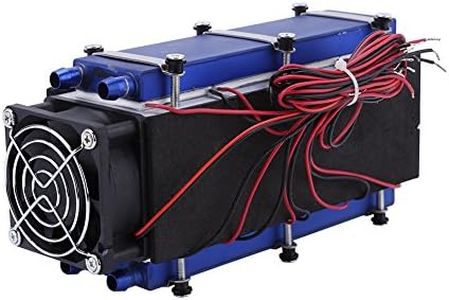 Mini condizionatore d'aria, dispositivo di raffreddamento a semiconduttore DC 12V Dispositivo di raffreddamento del dissipatore di calore ad aria con dispositivo di raffreddamento - 8 chip