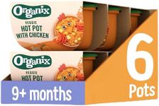 Organix Veggie Hot Pot With Chicken Organic Baby Food 9+ Months 190g (Pack of 6)