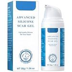 Silicone Scar Gel - Scar Removal Cream - 30g Scar Cream - Scar Removal and Soothing Cream for Surgical Scars, Acne Scars, C-Section, Burns, Stretch Marks - Effective for Old and New Scar