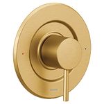 Moen T2191BG Align Posi-Temp Pressure Balancing Modern Tub and Shower Valve Trim Kit, Valve Required, Brushed Gold, 4.70x7.90x7.70