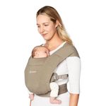 Ergobaby Embrace Cozy Newborn Baby Wrap Carrier (7-25 Pounds), Ponte Knit, Olive Green