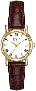 Citizen Eco-Drive Ladies' Strap with White Dial EW1272-01B