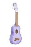 Makala 133487 "Purple Burst" Dolphin Soprano Ukulele Outfit