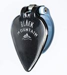 Black Mountain Light Gauge Thumb Picks for Acoustic Guitar, Electric Guitar, Ukulele, Banjo, and More - Spring Loaded Universal Fit for Medium to XL Thumbs - Premium Finger Picks