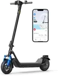 NIU 100P Electric Scooter for Adults - 600W Max Power, 18 Miles Range, Max Speed 17.4MPH, 9.5'' Pneumatic Tires, Dual Brakes, Easy Folding Commuting E-Scooter, Bluetooth Connectivity, UL Certified