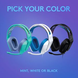 Logitech G335 Wired Gaming Headset – Black