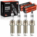 A-Premium Iridium Spark Plug Compatible with Ford Explorer & Chevrolet Equinox & GMC Terrain & Mazda 3 & Cadillac CTS & Buick Regal & Lincoln MKC & Land Rover Discovery Sport & Jaguar XF, Pack of 4