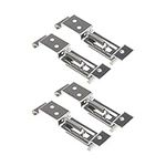 Create idea 4pcs License Plate Brackets Frame Number Plate Clips Spring Holder Truck Car Trailer Loaded Bracket Easy Install Durable Stainless Steel Construction